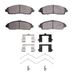 Acura RLX Brake Pads - Front - R1 Concepts - Ceramic - `07-`25